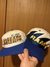 Vintage Rams Shadow Logo Athletic Sports Specialties Lot Stater The Game Nfl picture