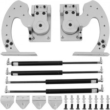 Universal Lambo Door Bolt On Vertical Doors Kit Adjustable Silver Most Of Car US picture