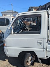 Junk JDM HONDA Acty HA3 Genuine Left Door Glassless White Passenger Side picture