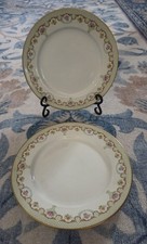 Pair of Antique French T&V Limoges Porcelain Luncheon Plates (1912) picture