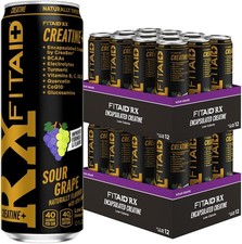 Fitaid Rx Recovery Blend 12 Fl Oz Pack Of 24 Soy Free Energy Drink picture