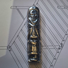 YPS 100 g .999 Fine Silver Poured Bar Bullion with Tiki pole picture