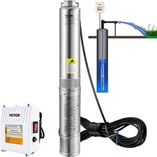 Bomba Sumergible 4 Pulg 3HP 230V, 37 GPM para Pozo Profundo, Uso Industrial y Ri picture