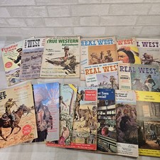 1960s Vintage Western Magazines x 15 - Frontier Times, True West, Real West picture