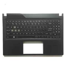 For MSI Cyborg 15 Air A12V MS-15K1 Top Case Palmrest Cover US Backlit keyboard picture