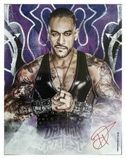 Damian Priest Autographed Signed 11x14 Photo Fist Pose Red Hologram WWE COA picture