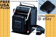 Simran 1000 Watt Voltage Transformer 110-220v Heavy Duty Step Up Down Converter  picture