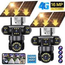 16MP 4G SIM Camaras De Seguridad Solar Exterior Inalambrica Con Vision Nocturna picture