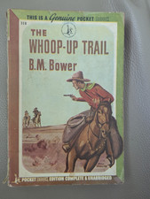 The Whoop-Up Trail B.M. Bower 1945 Pocket Books #310 Western PB 3rd Print picture