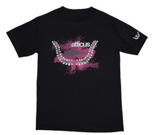 VINTAGE 2006 ATTICUS TREEHORN SPINE BIRD T-SHIRT TEE SIZE S P2P 17.4