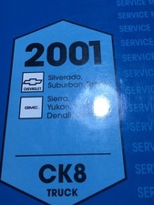 2001 Chevrolet Service Manual Includes , Silverado, Suburban, Tahoe . GMC Sierra picture