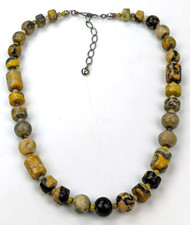 DTR Mine Finds Jay King Bumble Bee Jasper Sterling Silver 21