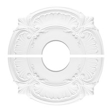 Split Ceiling Medallion Ceiling Fan Cover Split Plate Elegant Trim picture