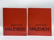 MALEVICH Essays on Art 1915-1933 1st/1st 1968 Suprematism Rare Out of Print picture
