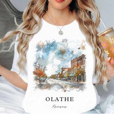 Olathe Kansas Unisex Shirt Travel Gift Kansas Trip Lover Favorite Tee picture