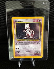 Pokemon TCG Mewtwo 10/102 Base Set Holo Rare 1999-2000 WOTC English 60HP picture
