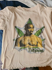 Vintage 2Pac Tupac Shakur Late 90s Rare Shirt picture