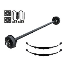 3.5k TK Trailer Axle Kit - 3500 lb Electric Brake 5 Lug - Dexter Compatible picture