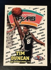 1997-98 NBA Hoops - Rookie Tim Duncan #166 (RC) picture