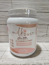 Milk Dust Lactation Plant-Based 13g Protein Powder Fudge Brownie 1.45 LB 4/2027 picture