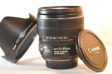 Canon EF-S 15-85mm f/3.5-5.6 USM IS lens EW-78E for EOS Rebel T8 T7 80D 90D 70D picture