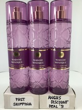 BATH & BODY WORKS 3PACK  “MADAME MYSTIQUE “ FINE FRAGRANCE MIST 8 floz  NEW. picture