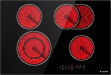 30 In. Built-in Electric Cooktop Radiant Ceramic Cooktop 4 Burners 220V 6600W picture