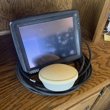 Used CNH/Trimble FM-1000 (FmX) GPS display with AG25 antenna RTK unlocked  picture