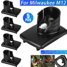 5 Pcs For Milwaukee M12 Battery Case Top Cover Replacement Shell Plastic Parts picture