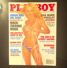 PLAYBOY July 2003 Nikki Ziering Lisa Marie Presley Interview Centerfold - MINT picture