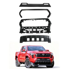 Front Bumper Grille Kit W/ Fog Valance For 2024‑2025 Toyota Tacoma picture