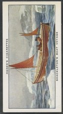 1939  Ogden's Sea Adventure #49 Shackleton's Boat Voyage picture