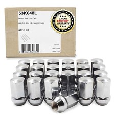 24 Pcs M14x1.5 14x1.5 OEM Style Lug Nuts GM 9596070 | 611-236 1.77