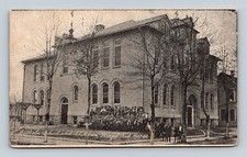 IN Brazil 1907-08 Catholic School - Postcard picture