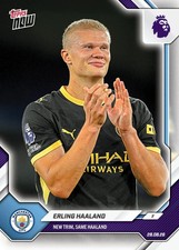 2026 Topps Now Premier League Erling Haaland New Trim, Same Haaland #10 PRESALE picture