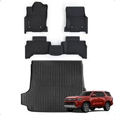 AltraVos Floor Mats for Toyota 4runner 2025 2026 Gas Not Fit Hybrid EV picture