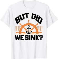 Funny Boat Captain Gift For Boater Men Women Cool Boating Unisex T-shirt picture