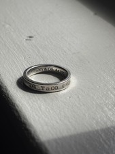 Tiffany & co 1837 ring narrow size 6 picture