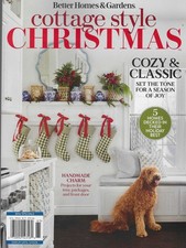Better Homes and Garden Magazine 2026: Cottage Style Christmas picture