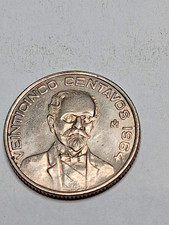 1964 MEXICO 25 Centavos - Madero vintage Mexican coin, 2 Yr Type, KM#444 # 19 picture