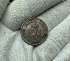 1864 German States/Hesse-Kassel 3 Heller VF U311 picture