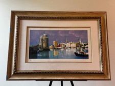 Marcel Mouly Les Tours de la Rochelle Original Lithograph French Modern Art picture