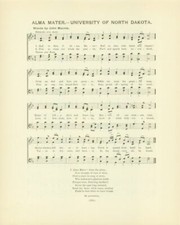 UNIVERSITY OF NORTH DAKOTA Antique Alma Mater Song Sheet c1906 picture