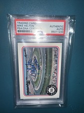 1988 Maxx Racing Mike Helton NASCAR Signed Auto Card #21 PSA/DNA Slabbed picture