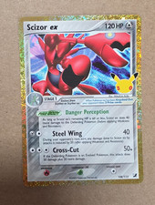 2026 Pokemon 30th Celebration Scizor ex Classic Collection Card 108/115 picture