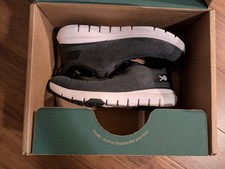 EUC Kuru Flex Via Womens Size 8.5 Jet Black/Bright White Arch Support Sneakers picture