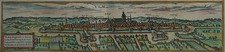 Ulm - Ulma Imperialis - Brown and Hogenberg - Original from 1580 picture
