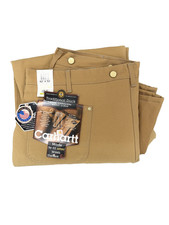 VTG Carhartt B10 BRN Quilt Lined Duck Canvas Work Pants Made In USA 42x32 Union picture
