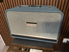1961 Graflex Galaxy Super Fifteen 16mm Sound Projector - WORKING w/ Speaker Case picture