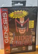 Judge Dredd Sega Genesis 1995 Acclaim Factory Sealed With  Comic Retro. Plz Read picture